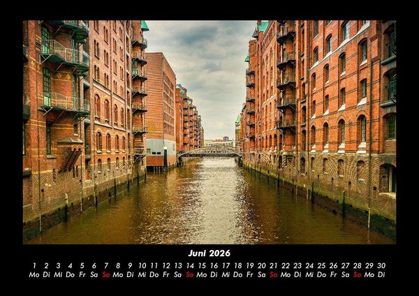 Produktbild: Hamburg 2026 Fotokalender DIN A3