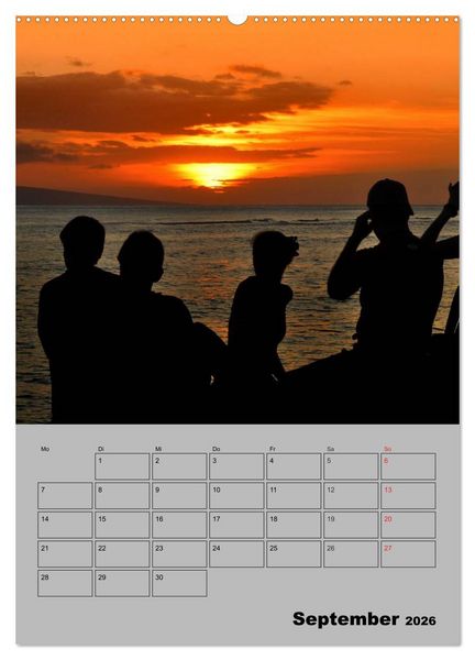 Produktbild: Hawaii - Land of Aloha (Wandkalender 2026 DIN A2 hoch), CALVENDO Monatskalender
