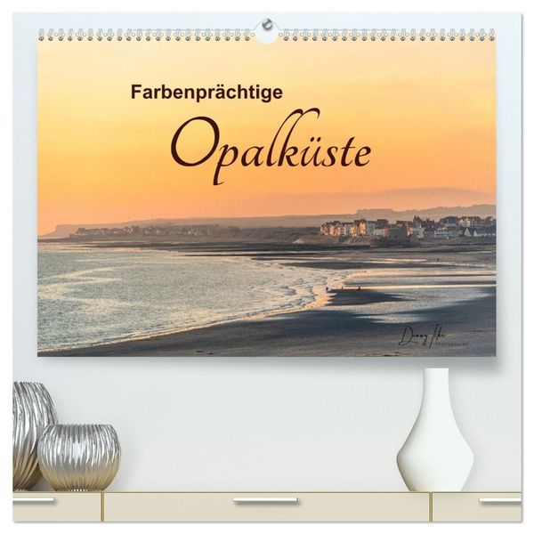Produktbild: Farbenpr&auml;chtige Opalk&uuml;ste (hochwertiger Premium Wandkalender 2027 DIN A2 quer), Kunstdruck in Hochglanz