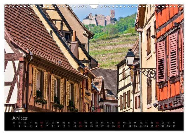 Produktbild: E L S A S S Impressionen (Wandkalender 2027 DIN A3 quer), CALVENDO Monatskalender