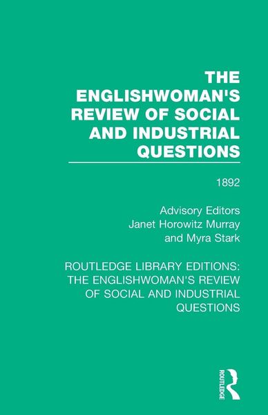 Produktbild: The Englishwoman's Review of Social and Industrial Questions