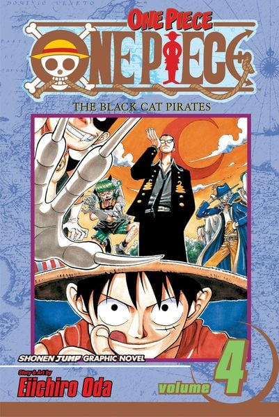 One Piece, Vol. 4, Taschenbuch von Eiichiro Oda, KNV Besorgung, 978-1-59116-337-4