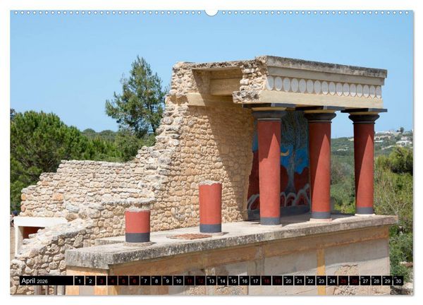 Produktbild: Zauberhaftes Kreta (Wandkalender 2026 DIN A2 quer), CALVENDO Monatskalender