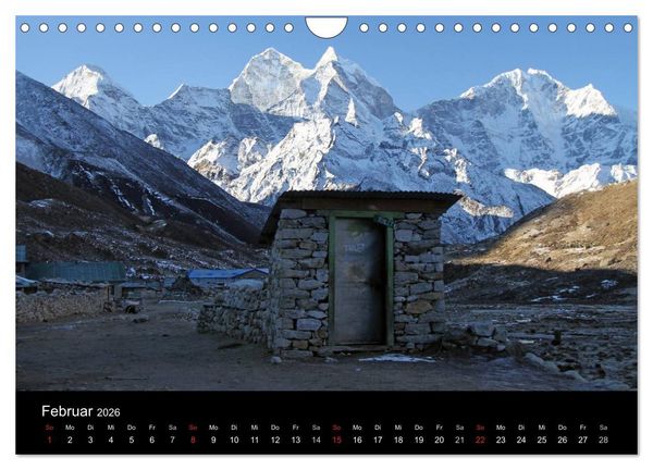 Produktbild: Die sch&ouml;nsten Berge des Khumbu Himal (Wandkalender 2026 DIN A4 quer), CALVENDO Monatskalender
