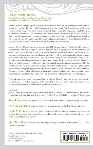 Produktbild: Mormon Women's History