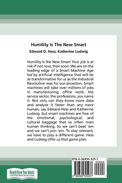 Produktbild: Humility Is the New Smart