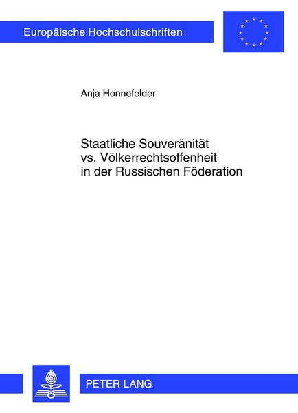 Produktbild: Staatliche Souveraenitaet vs. Voelkerrechtsoffenheit in der Russischen Foederation