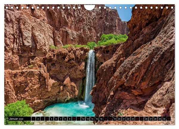 Produktbild: Landschafts Juwelen - Erlesene Landschaften der USA (Wandkalender 2026 DIN A4 quer), CALVENDO Monatskalender