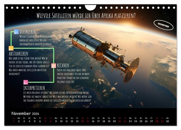 Produktbild: Mathe ist eigentlich doch ganz cool! (Wandkalender 2026 DIN A4 quer), CALVENDO Monatskalender