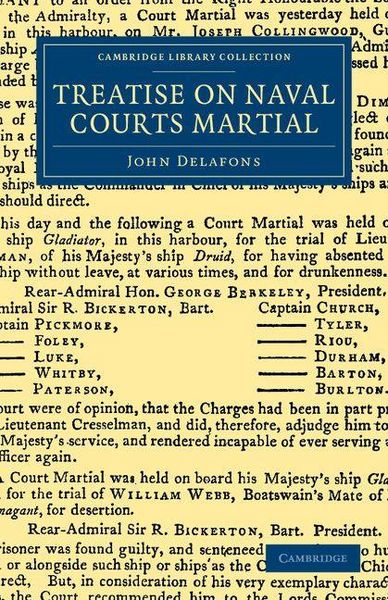 Produktbild: Treatise on Naval Courts Martial