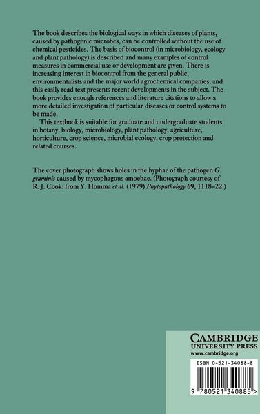 Produktbild: Biological Control of Microbial Plant Pathogens