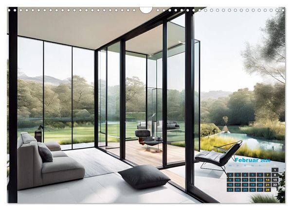 Produktbild: Wer im Glashaus sitzt... kann die Aussicht genie&szlig;en (Wandkalender 2026 DIN A3 quer), CALVENDO Monatskalender