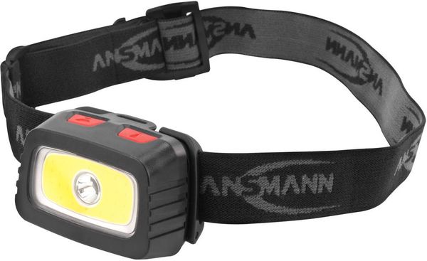 Ansmann HD200B LED Stirnlampe batteriebetrieben 185lm 15h 1600-0198