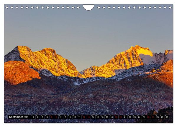 Produktbild: Piz Bernina - H&ouml;hepunkte aus dem Oberengadin (Wandkalender 2026 DIN A4 quer), CALVENDO Monatskalender