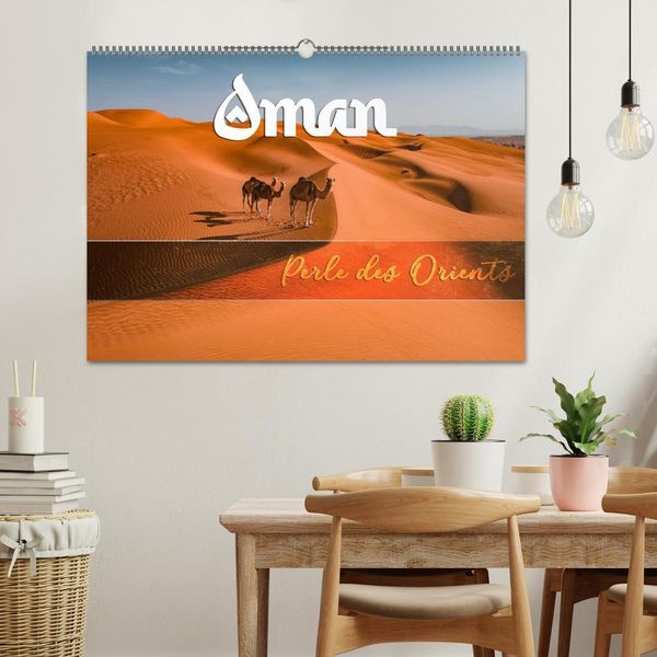 Produktbild: OMAN - Orientperle (Wandkalender 2026 DIN A2 quer), CALVENDO Monatskalender