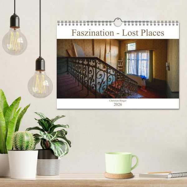 Produktbild: Faszination - Lost Places (Wandkalender 2026 DIN A4 quer), CALVENDO Monatskalender