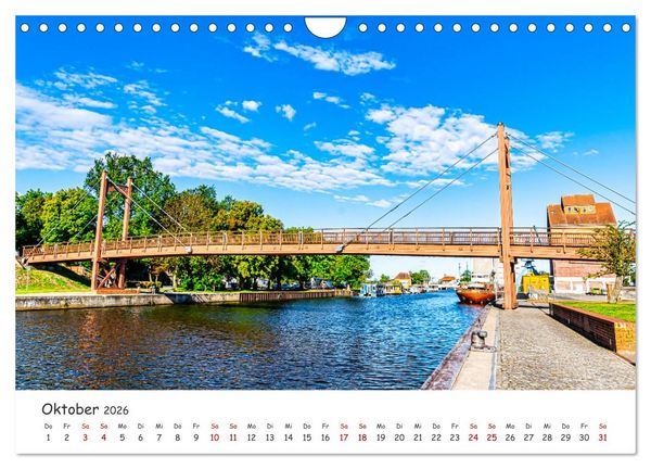 Produktbild: Anklam und Umgebung (Wandkalender 2026 DIN A4 quer), CALVENDO Monatskalender