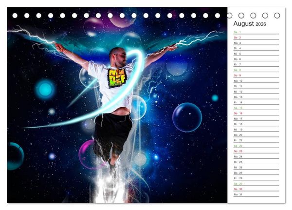 Produktbild: HipHopDance (Tischkalender 2026 DIN A5 quer), CALVENDO Monatskalender