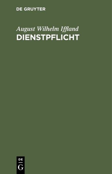 Produktbild: Dienstpflicht