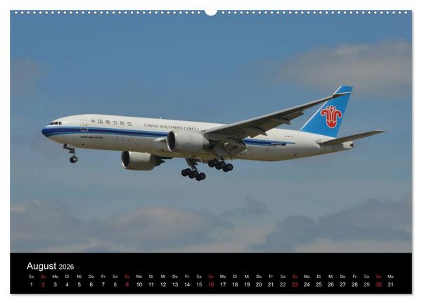 Produktbild: Luftfracht-Cargo (Wandkalender 2026 DIN A2 quer), CALVENDO Monatskalender