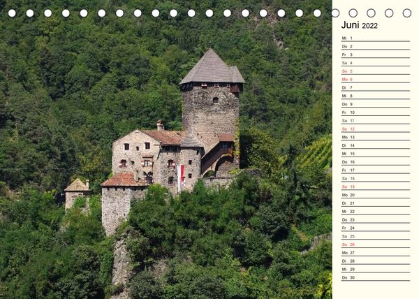 Produktbild: Eisacktal - Wipptal - Vom Brenner bis nach Bozen (Tischkalender 2022 DIN A5 quer)