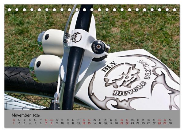 Produktbild: Liebe zum Fahrrad (Tischkalender 2026 DIN A5 quer), CALVENDO Monatskalender