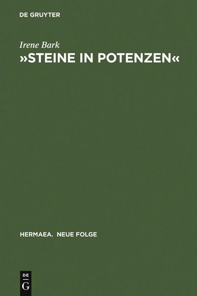 Produktbild: 'Steine in Potenzen'