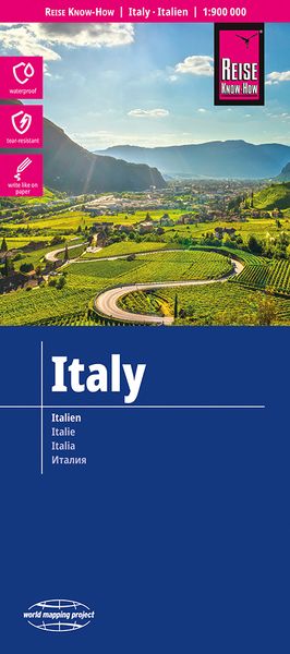 Reise Know-How Landkarte Italien / Italy (1:900.000), Sonstige von , Reise Know-How Verlag Peter Rump GmbH, 978-3-8317-7458-6