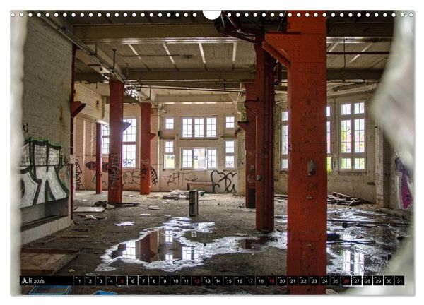 Produktbild: Industrie-Kultur 2026 (Wandkalender 2026 DIN A3 quer), CALVENDO Monatskalender