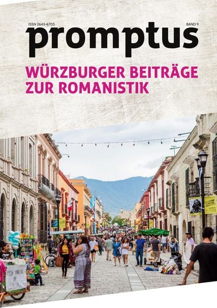 Produktbild: promptus - W&uuml;rzburger Beitr&auml;ge zur Romanistik