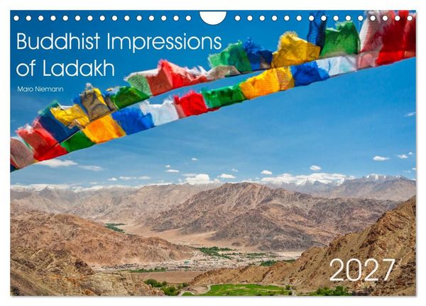 Produktbild: Buddhist Impressions of Ladakh (Wall Calendar 2027 DIN A4 landscape), CALVENDO 12 Month Wall Calendar
