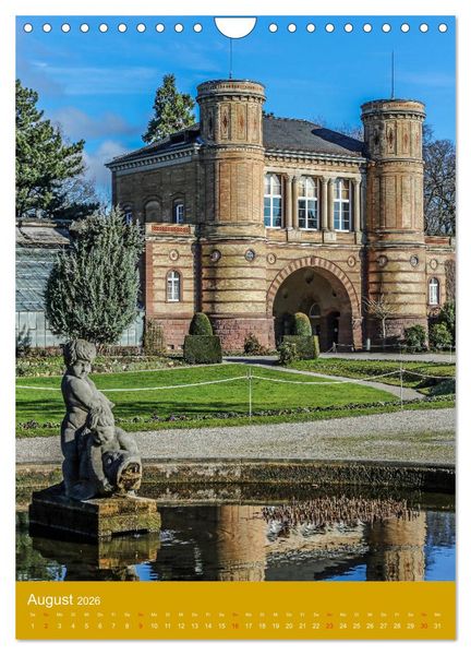 Produktbild: Sch&ouml;nes Karlsruhe (Wandkalender 2026 DIN A4 hoch), CALVENDO Monatskalender