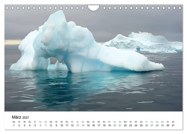Produktbild: Antarktis (Wandkalender 2027 DIN A4 quer), CALVENDO Monatskalender