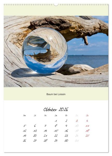 Produktbild: Natur & Glas (Wandkalender 2026 DIN A2 hoch), CALVENDO Monatskalender