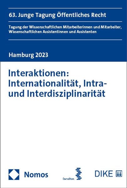 Produktbild: Interaktionen: Internationalit&auml;t, Intra- und Interdisziplinarit&auml;t