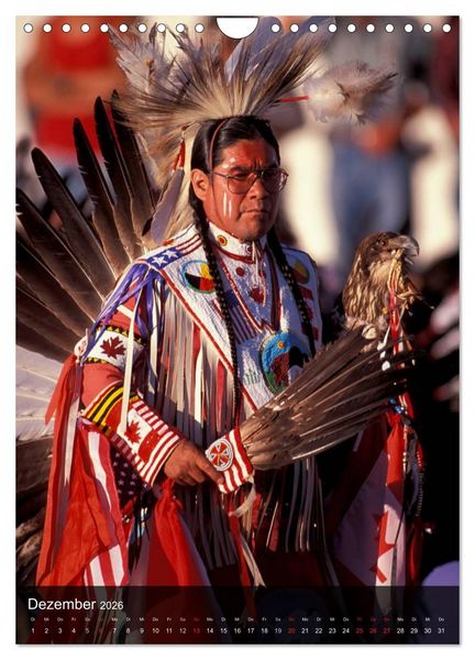 Produktbild: Indianer, Portrait Collection 1 (Wandkalender 2026 DIN A4 hoch), CALVENDO Monatskalender