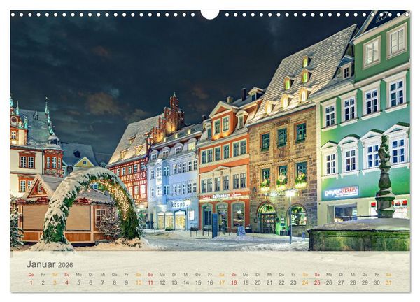 Produktbild: Coburg - oberfr&auml;nkisches Juwel (Wandkalender 2026 DIN A3 quer), CALVENDO Monatskalender