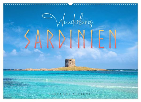 Produktbild: Wunderbares Sardinien (Wandkalender 2026 DIN A2 quer), CALVENDO Monatskalender