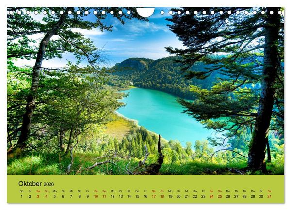 Produktbild: Eine Perle der Natur - das Jura (Wandkalender 2026 DIN A4 quer), CALVENDO Monatskalender