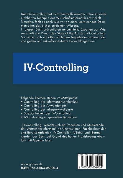 Produktbild: IV-Controlling