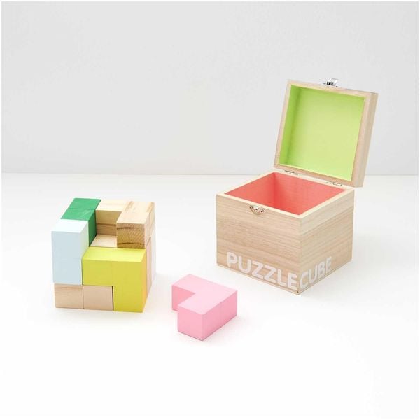 Produktbild: Holzw&uuml;rfel 3 x 3 x 3 cm, 18 Stk