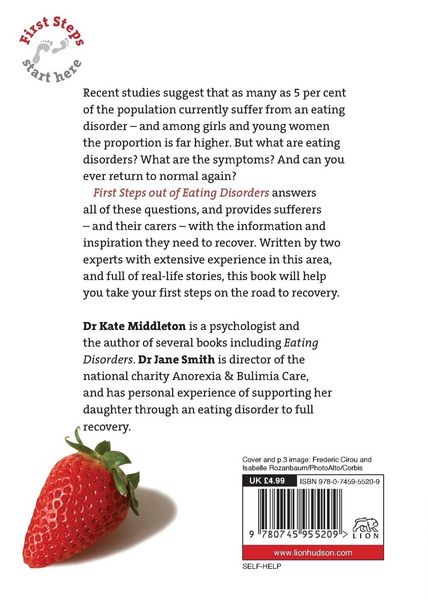 Produktbild: First Steps Out of Eating Disorders