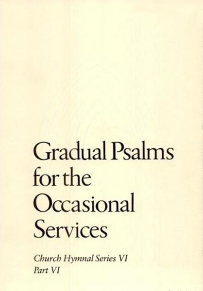 Produktbild: Gradual Psalms for the Occasional Services