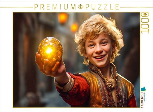 CALVENDO Puzzle Hans im Glück | 1000 Teile Lege-Größe 64x48cm Foto-Puzzle für glückliche Stunden