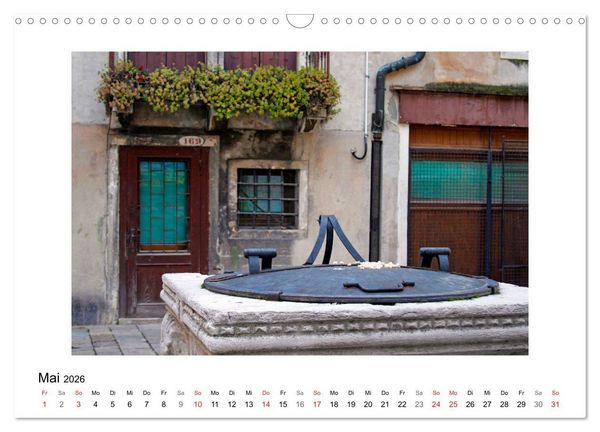 Produktbild: Venedig - Verg&auml;ngliche Sch&ouml;nheit (Wandkalender 2026 DIN A3 quer), CALVENDO Monatskalender