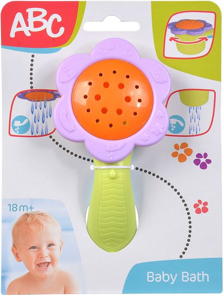 Simba 104010021 - ABC Duschi, Handbrause/Wasserschöpfer, Badewannen-Spielzeug, Baby Bath