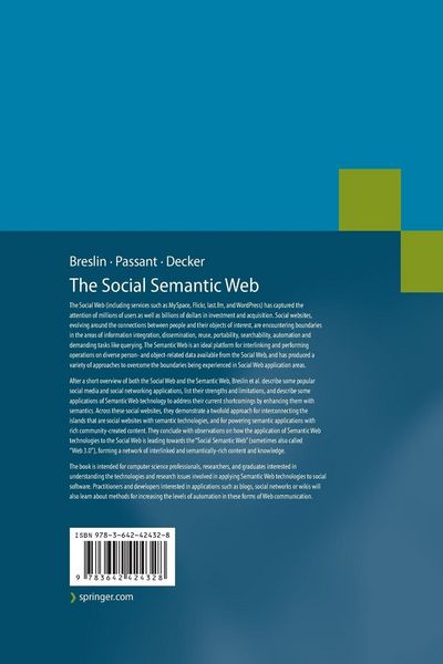 Produktbild: The Social Semantic Web