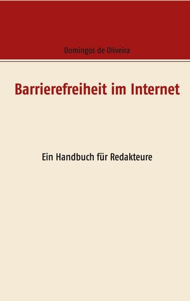 Produktbild: Barrierefreiheit im Internet