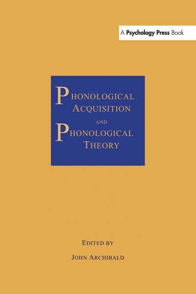 Produktbild: Phonological Acquisition and Phonological Theory