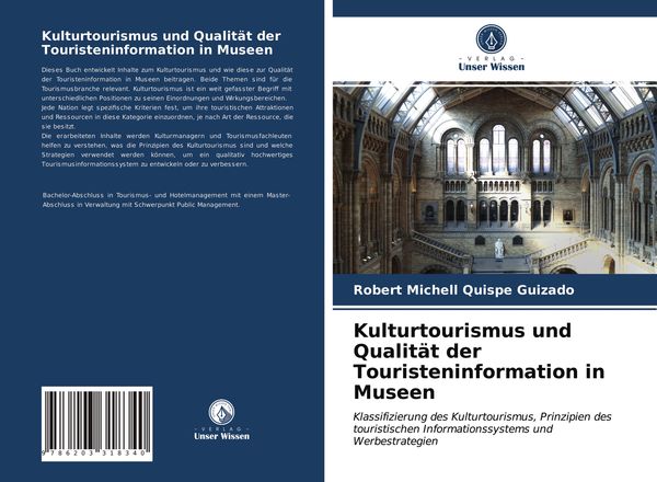 Produktbild: Kulturtourismus und Qualit&auml;t der Touristeninformation in Museen